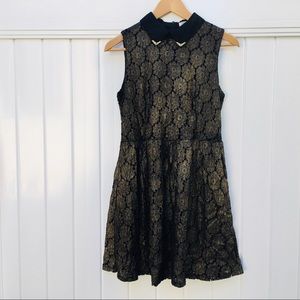 Asos The Style London Sleeveless Dress with Collar